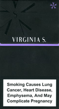 Virginia S. Violet Super Slims 100's