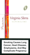 Virginia Slims Super Slims Filter 100's