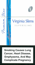 Virginia Slims Super Slims Blue 100`s