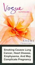 Vogue Super Slims Arome L'emotion 100's Cigarettes pack