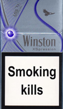 Winston XSpression Purple Cigarettes pack