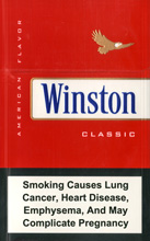 Winston Red (Classic) Cigarettes pack