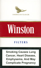 Winston Filters Cigarettes pack