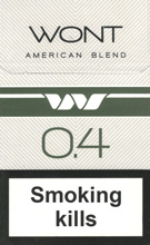 Wont 0.4 Cigarettes pack